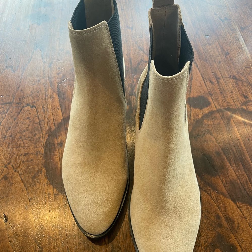 Treasure & Bond Beige Suede Kensley Lea Bootie - 8M
